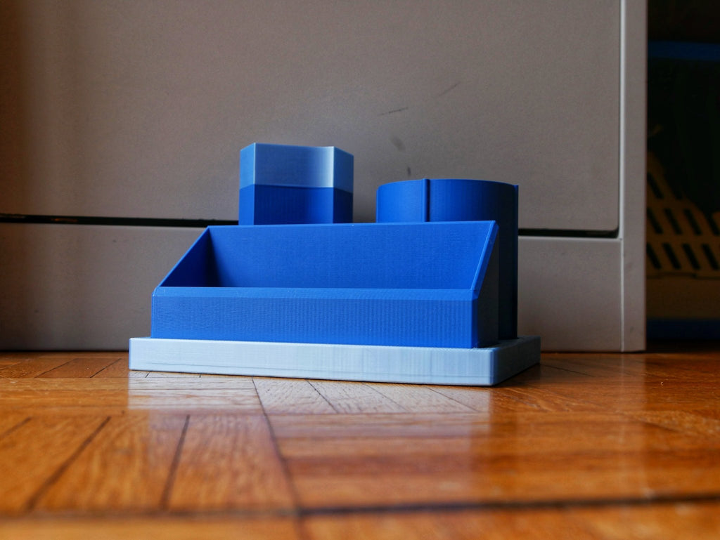 Vide-poche PlayTray bleu avec module, édition limitée numérotée